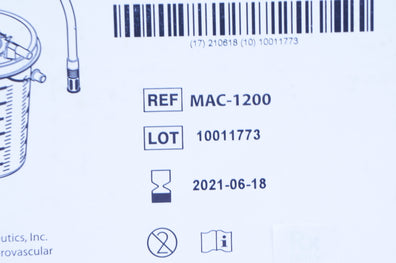 Riptide MAC-1200 Micro Therapeutics Collection Canister with Intermediate Tubing